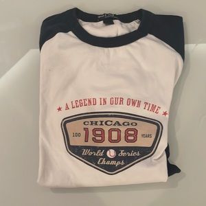 Port Authority | Mid-Sleeve T | Chicago 1908 World Series 100 Year | Vintage